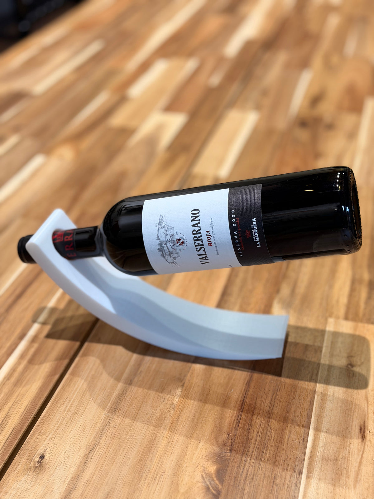 Kinetic Swooped Wine Bottle Holder