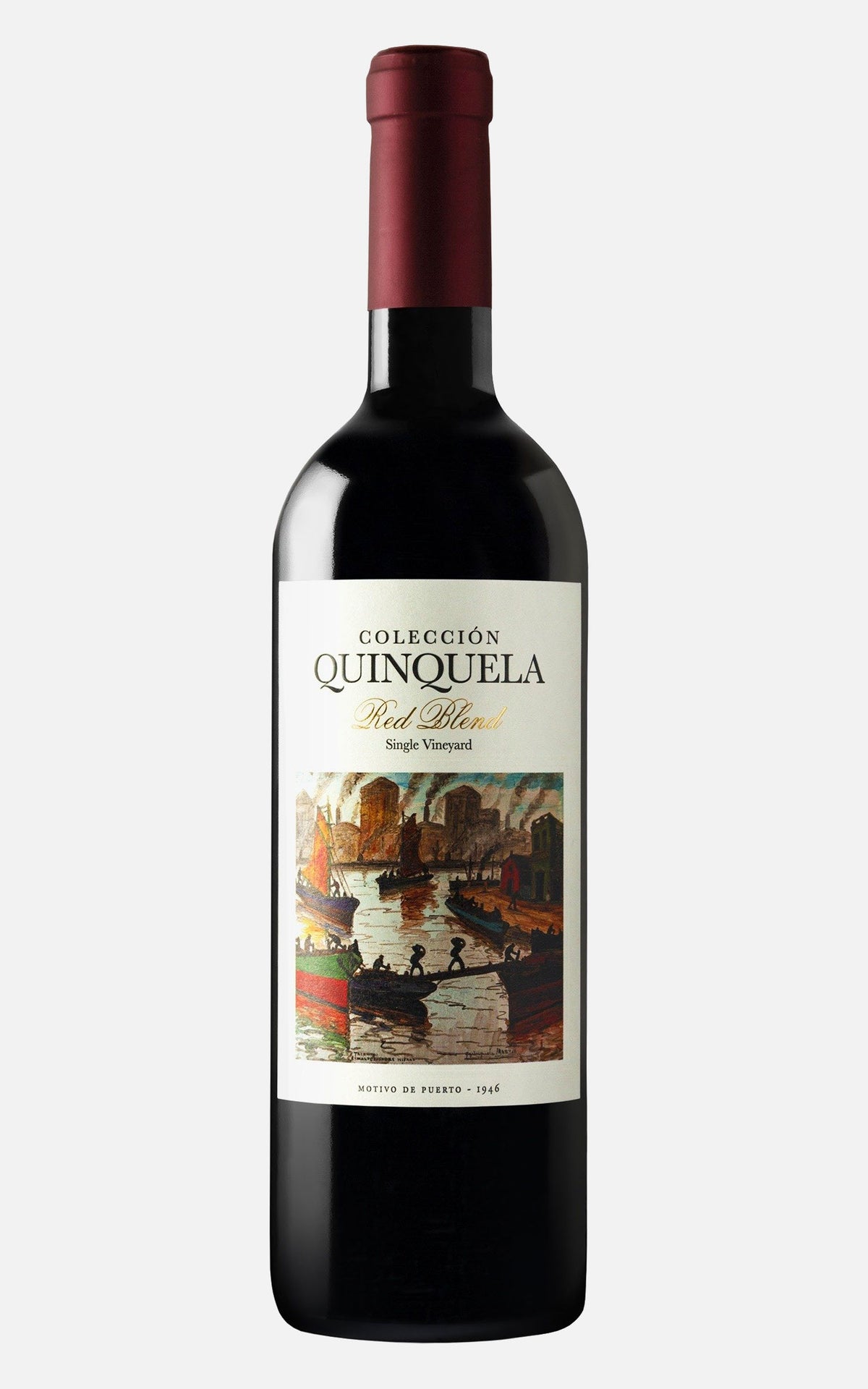 Colección Quinquela Motivo De Puerto Malbec-Cabernet Sauvignon Blend 2018