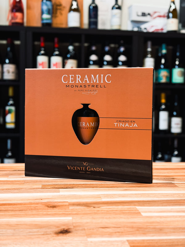 Ceramic Monastrell Three-Bottle Box Gift