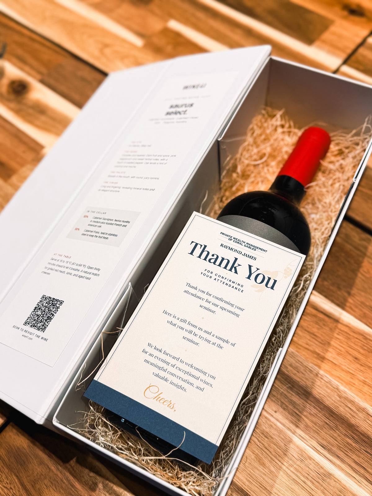 Custom Corporate Wine Gift Box