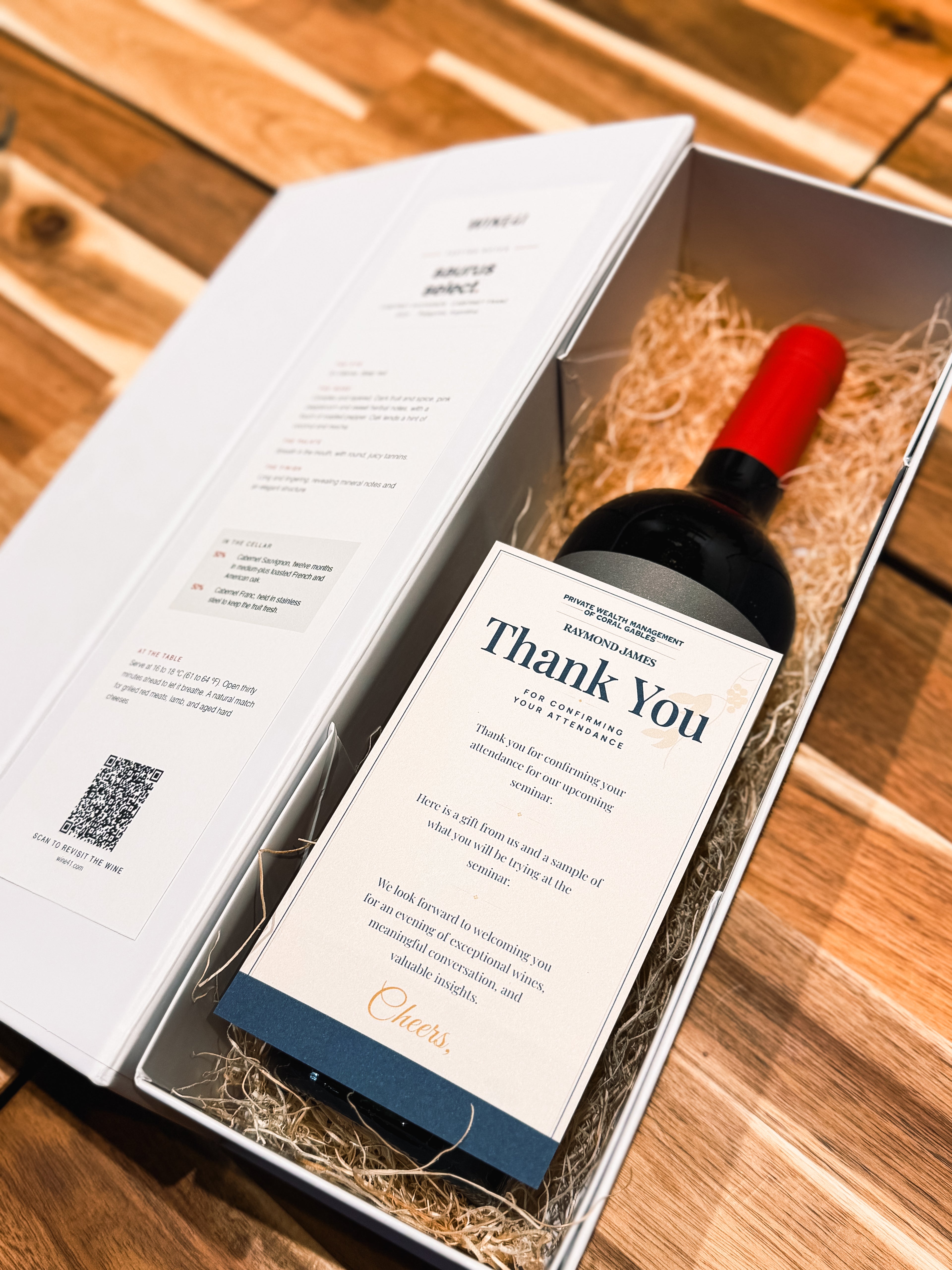 Custom Corporate Wine Gift Box