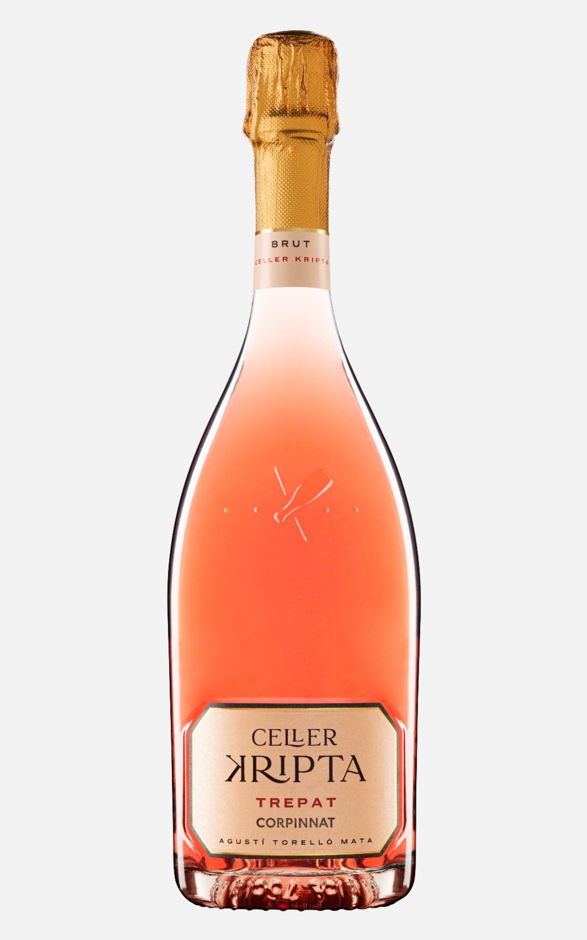 CELLER KRIPTA Trepat Rosat Brut Reserva Corpinnat 2022