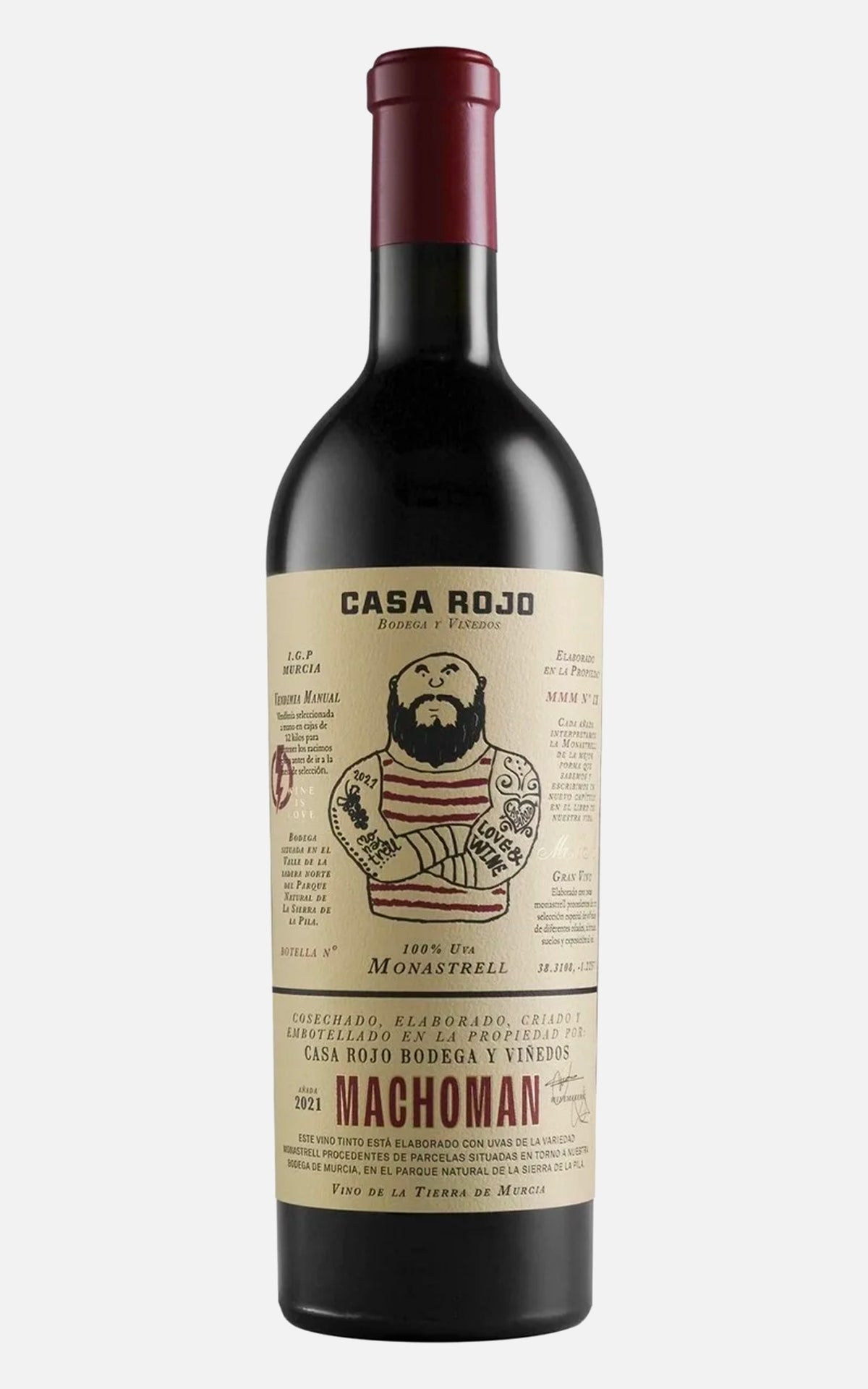 Casa Rojo Machoman Monastrell 2021