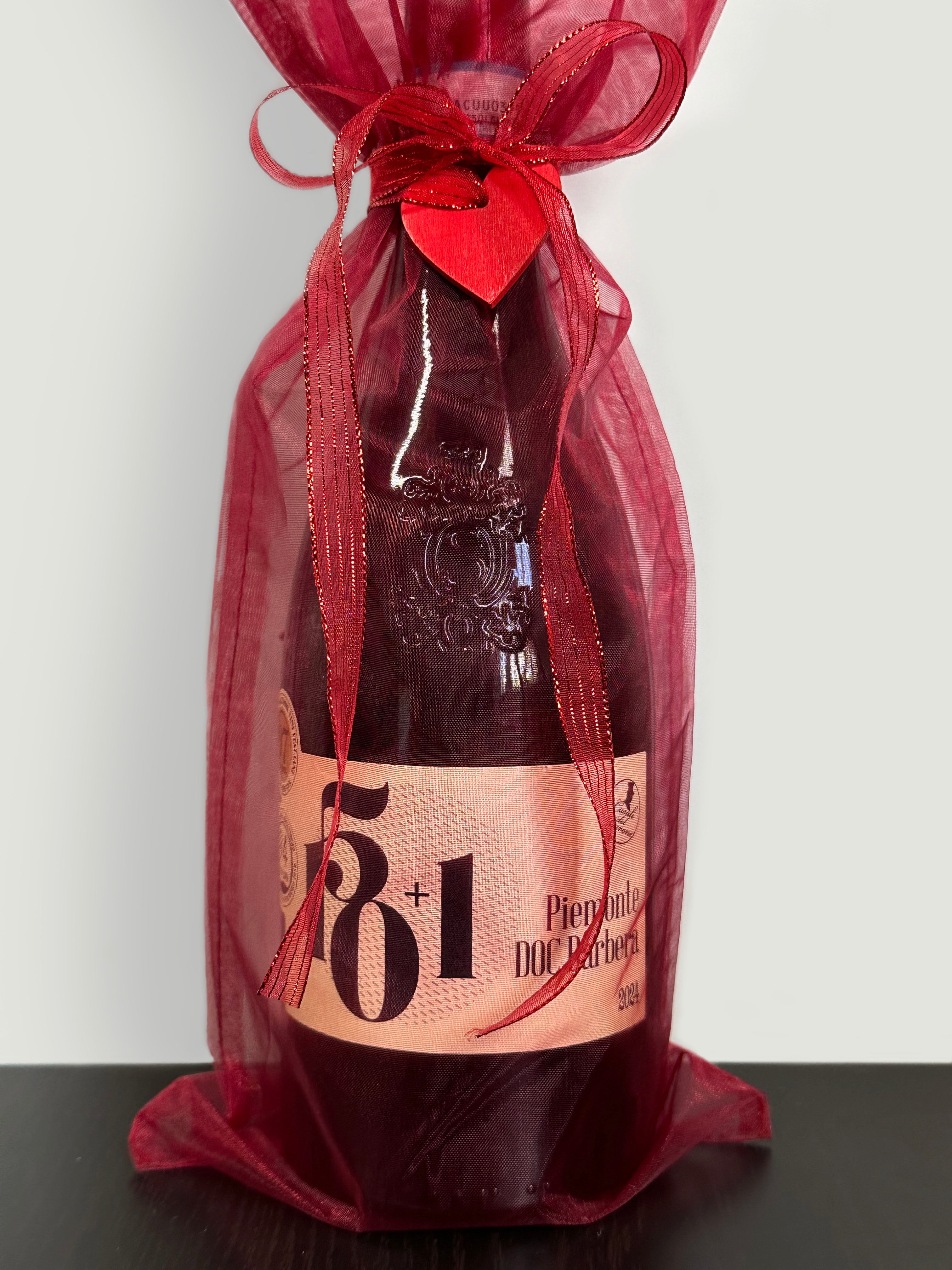 Organza Wine Bag & Wine
