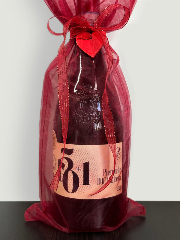 Organza Wine Bag & Wine