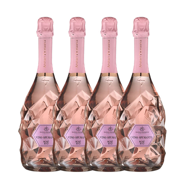 Anno Domini Vino Spumante Rose Bio 4 Btls