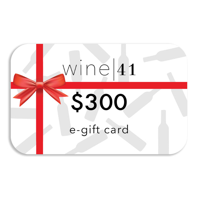 $300 e-gift card