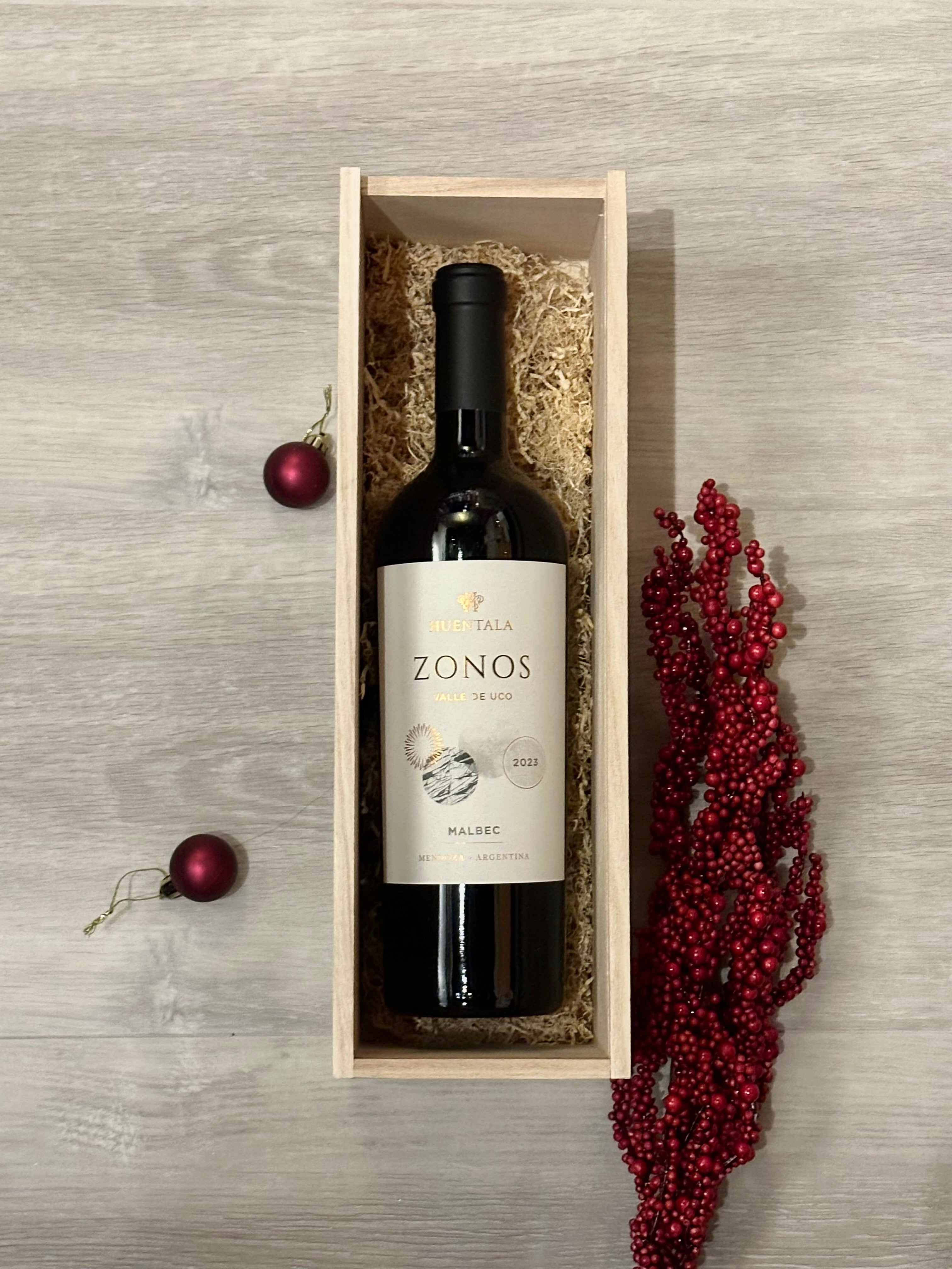 W27 Zonos Malbec Wood Box
