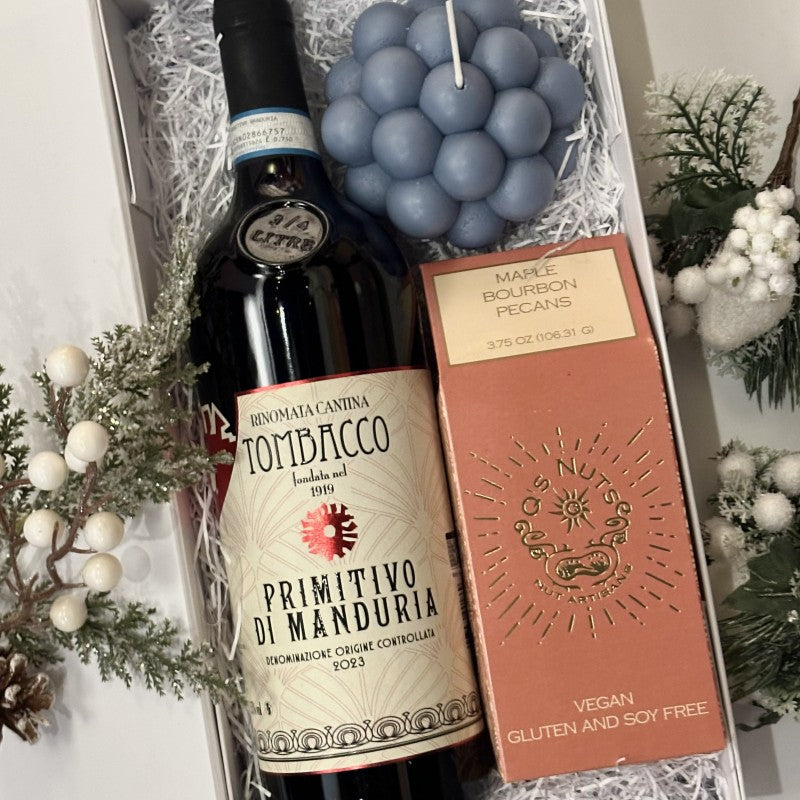 White Box with Tombacco Primitivo Di Manduria 2023