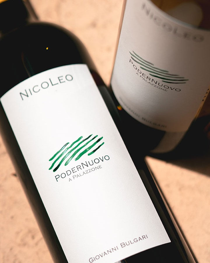 NicoLeo bottles in the sun, Podernuovo a Palazzone